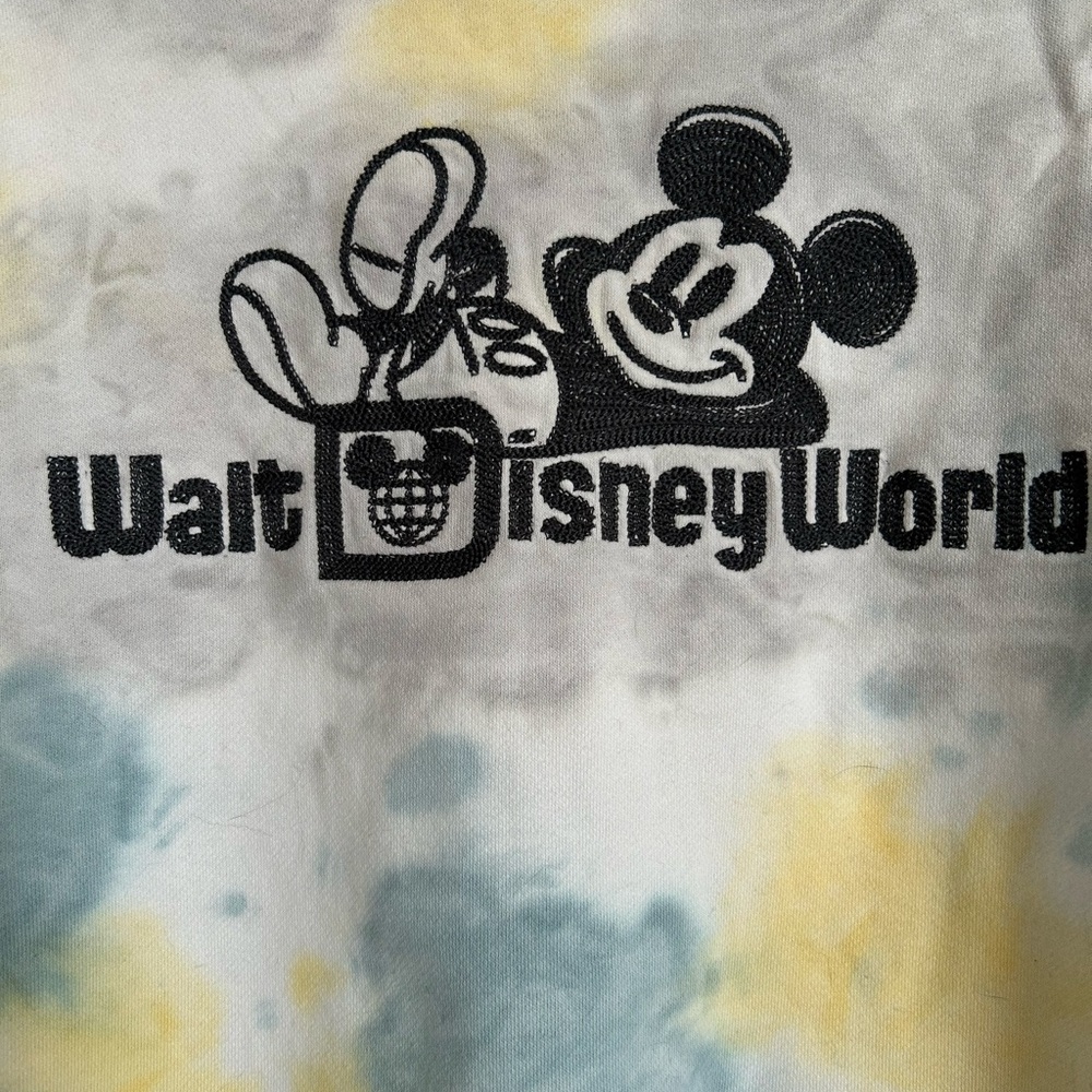 Disney Mickey Mouse tie dye sweatshirt
